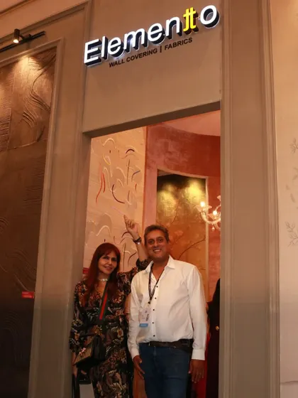 We were grateful to have columnist and design enthusiast Nisha Jamvwal join us at our India Design Mumbai booth. It is always a joy to connect over a shared passion for design.