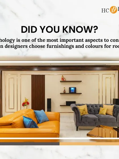 Did you know psychology is a key aspect of our design process? We choose furnishings and colors that not only look good but also positively impact your mood and well-being.