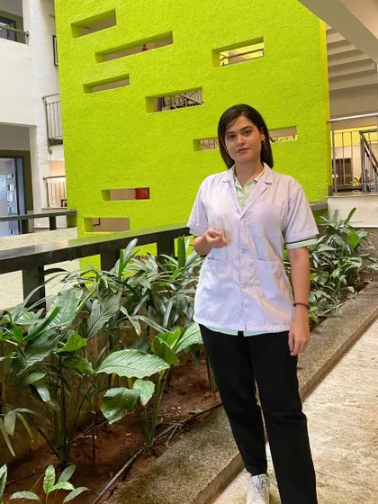 This photo was taken during my hospital training as a physio. It reminds me of my commitment to my path and my goal of helping people move better and live healthier lives.