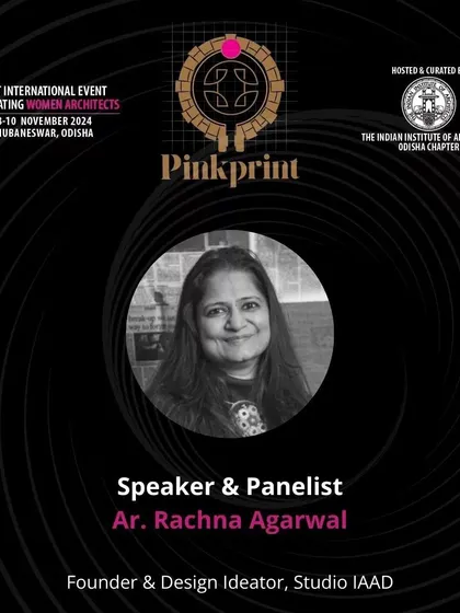 We were honored that our founder was invited as a speaker and panelist for PinkPrint 2024, the first international event celebrating women architects, hosted by the Indian Institute of Architects.