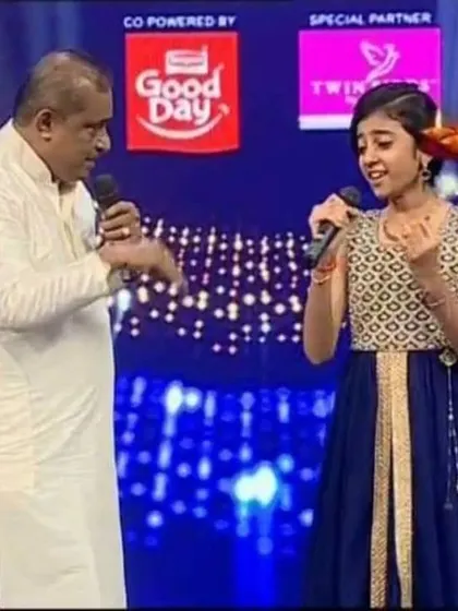 This picture is very close to my heart. This was from one of my first reality shows, singing with a legend. This is where the dream of becoming a professional singer really began.