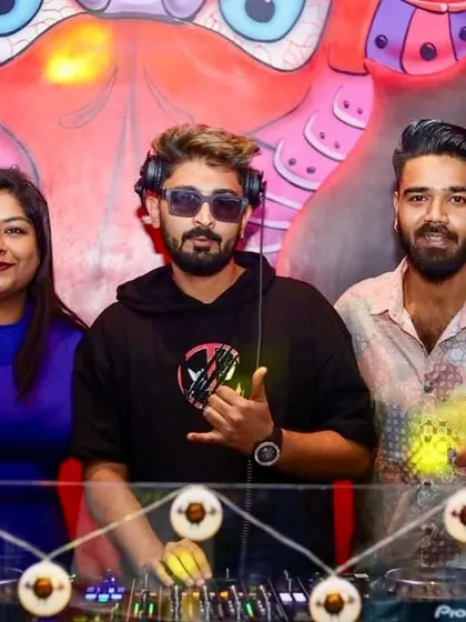 Posing with friends and fans is one of the best parts of the job.