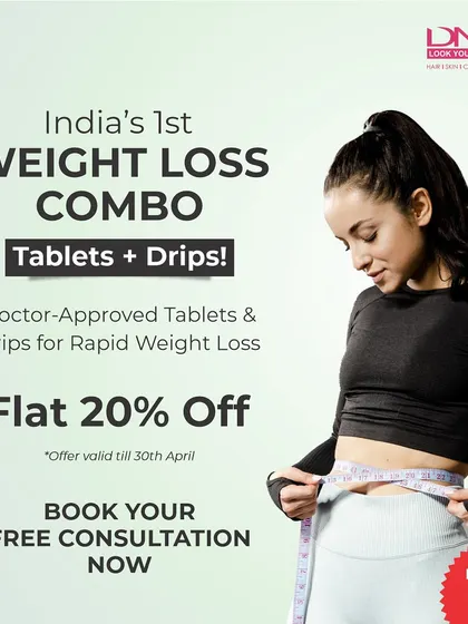 For those looking for more rapid results, I offer a unique weight loss combination plan of tablets and IV drips. This is a powerful, doctor-approved approach that is one of the first of its kind in India, designed to accelerate your progress safely and effectively.