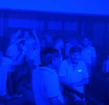 A corporate event with a focus on Kannada music.