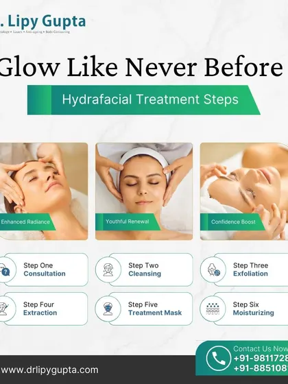 Here are the six essential steps of my HydraFacial treatment, from the initial consultation to the final moisturizing step. Each stage, including cleansing, exfoliation, and extraction, is designed to work together to deliver enhanced radiance and a youthful renewal for a major confidence boost.