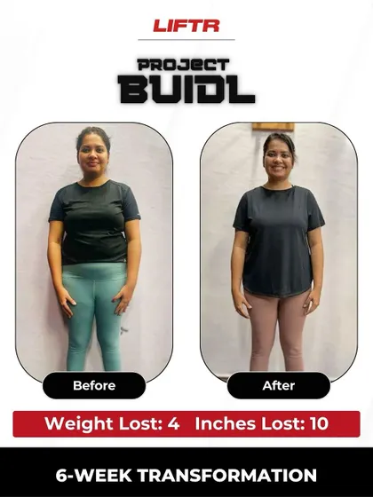 Amruta lost 4 kgs and 10 inches in 6 weeks and no longer finds excuses to skip the gym. The high-energy classes, structured workouts, and daily check-ins from her coach made fitness a regular, enjoyable part of her life.