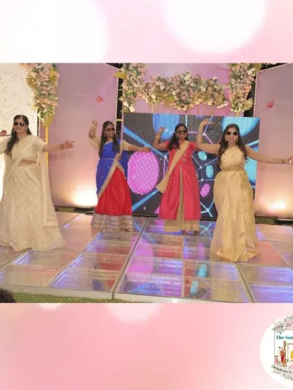 The ladies bring the cool factor with this fun, prop-based performance. We love incorporating creative elements like sunglasses to add a unique and memorable twist to our sangeet choreography.