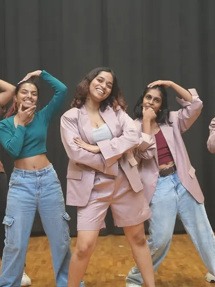 Fun and focus during a run-through for Performance Night. Our dancers support each other every step of the way, creating a positive and energetic atmosphere backstage.