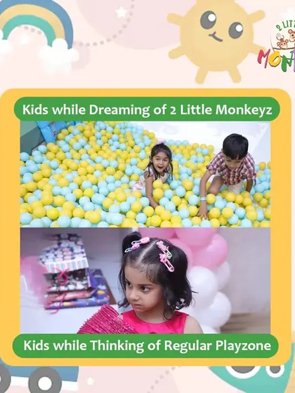There's a reason kids dream of coming here! We go beyond a regular play zone to create an extraordinary experience, filled with joy, laughter, and endless fun in our vibrant ball pit.
