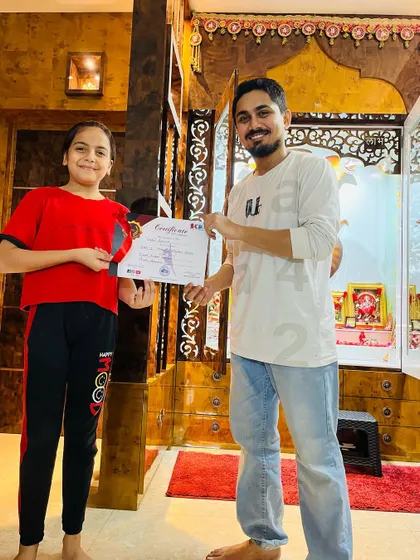 More proud students with their completion certificates. These moments celebrate their commitment and progress in my private and group classes.