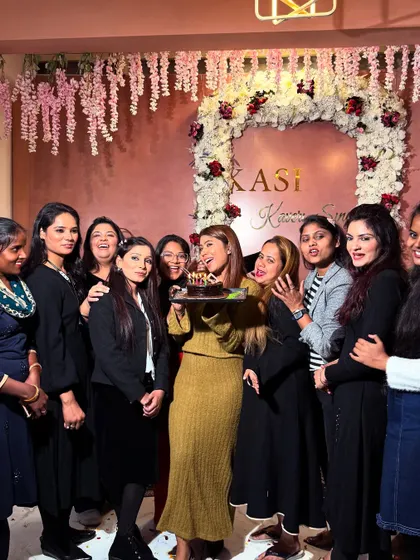 The whole batch celebrating together. The bonds you make here last a lifetime.