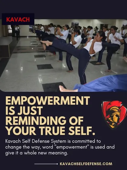 Empowerment is not something I give; it is something I help you rediscover within yourself. This image of young women training captures that spirit perfectly.