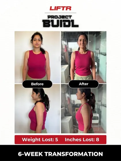 A collection of 6-week transformations from our HSR Layout branch. Our members are building strength and keeping nutrition on point, learning the value of a holistic approach to fitness.