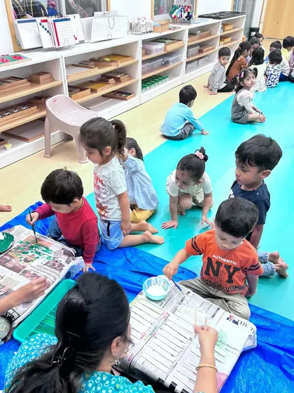 A glimpse into our festive celebrations, including Independence Day, Janmashtami, Ganesh Chaturthi, Diwali, and Christmas. Children participate in flag hoisting, dress in traditional attire, create festive crafts, and learn the significance of each occasion, fostering a deep appreciation for our diverse culture.