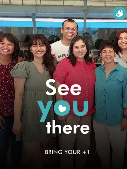 A warm welcome to our Mumbai Pack members. We encourage everyone to bring a plus one and share the community experience.