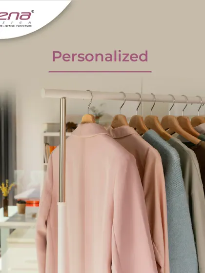Every wardrobe we create is personalized. Whether you need more hanging space, extra drawers, or specific sections for shoes and bags, we design it for you.