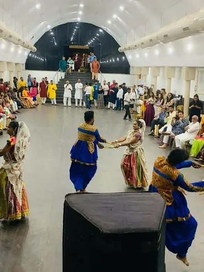 The swirling colors of a Garba dance. We bring the authentic energy and joy of this folk dance to your Sangeet or Navaratri event.