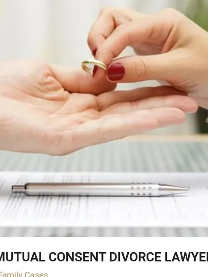 Our legal services for family cases include thorough consultation and representation for mutual consent divorce. We assist clients in navigating the legal requirements for a smooth and conclusive proceeding in family court.