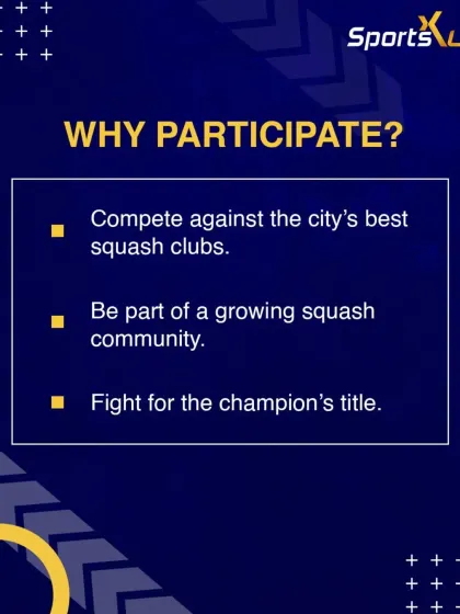 Why participate? To compete against the city's best, be part of a growing community, and fight for the champion's title.