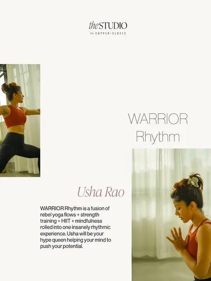 An official promo for my WARRIOR Rhythm class at The Studio by Copper + Cloves. This is where you can find me for a soulful, rhythmic, and cathartic workout experience.