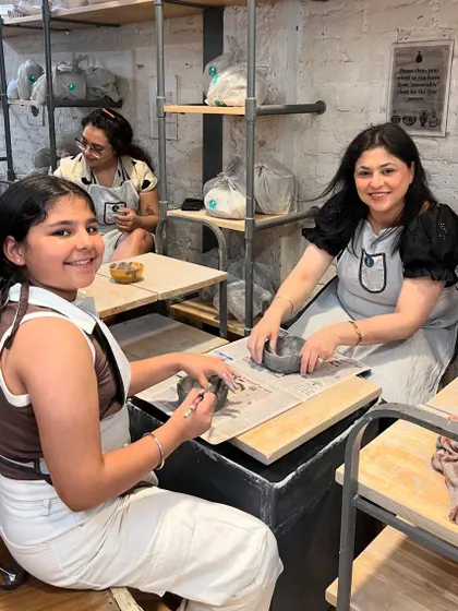 Our Mother's Day "Family of Bowls" workshop was filled with messy hands and warm hearts. Families came together to shape more than just clay; they shaped lasting memories.