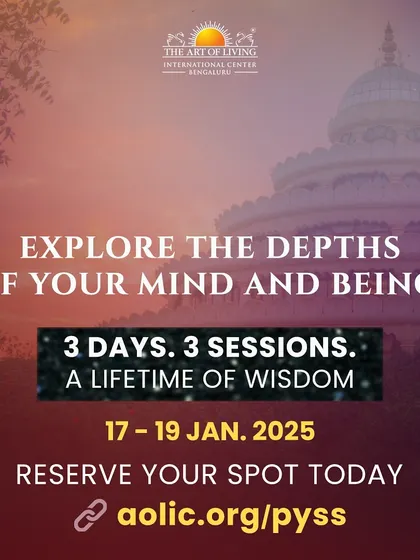 An invitation to explore the depths of your mind and being. Our 3-day program on the Patanjali Yoga Sutras is a deep dive into a lifetime of wisdom, made simple and practical for today's world.
