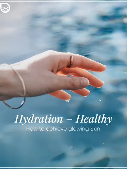 Hydration is the key to healthy, glowing skin. This series explains how to achieve it both internally and externally.