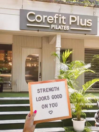 A little reminder as you walk into our studio. We believe that building strength is an act of self love, and it’s a look that suits every single person.