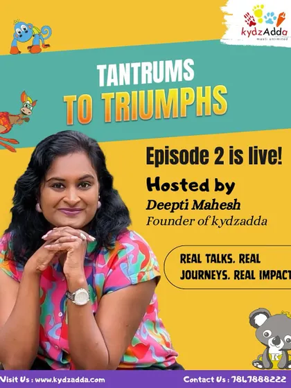 Episode 2 is live! Tune in for a session packed with real talks, real journeys, and real impact with an amazing storyteller.