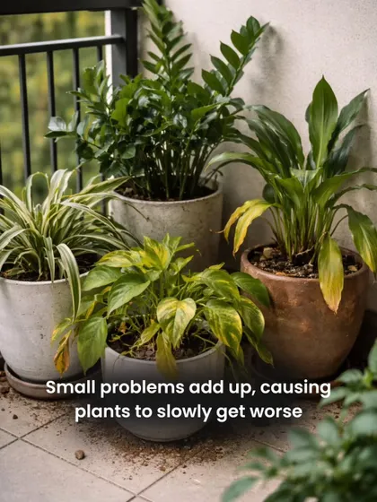 Small problems like yellowing leaves can add up, causing a plant's health to slowly decline. Our regular maintenance catches these issues early.