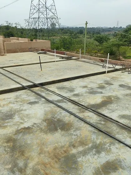 More scenes from our construction sites. These images document the journey of building, from laying rebar and curing concrete to the meticulous work of masonry, all part of bringing a sustainable home to life.