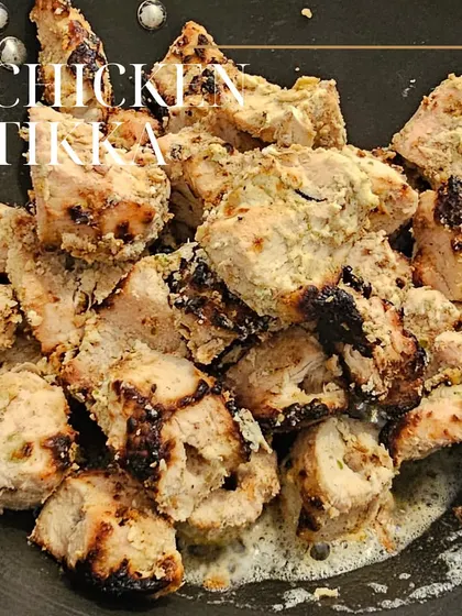 Our Chicken Tikka is tender, juicy, and full of flavor. Marinated in a creamy, spiced yogurt mix, it's grilled until perfectly charred and delicious.