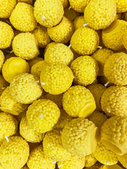 Our favorite candles this festive season have to be these ladoo candles. They bring a smile to everyone's face.