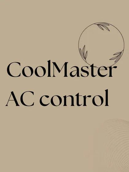 For homes with complex HVAC systems, we utilize advanced controllers like CoolMaster. This technology allows us to integrate and manage multiple indoor AC units from a single, intelligent interface.