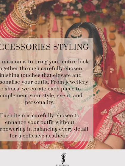 My mission is to bring your entire look together with carefully chosen finishing touches. From jewelry to shoes, I curate each piece to complement your style, event, and personality.