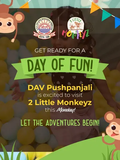 Get ready for a day of fun! We were so excited to host the students from DAV Pushpanjali for their school trip. Let the adventures begin!
