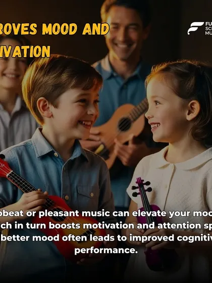 Upbeat music can elevate mood and boost motivation, leading to improved cognitive performance. We believe in the power of joyful learning to create better outcomes.