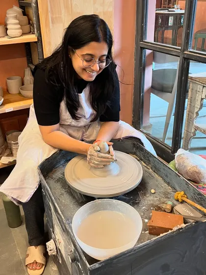 Step into our studio and immerse yourself in the magic of creation. Our sessions are designed to be relaxed and fun, giving you a real feel for the essence of pottery, whether you're a total beginner or just brushing up on skills.