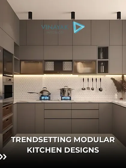 Modular kitchens come in all shapes and sizes. This collection showcases different layouts, including L-shaped, U-shaped, parallel, and straight kitchens, to help you find the perfect fit for your space.