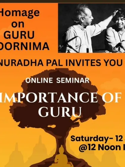 The Guru-Shishya Parampara, or the teacher-student tradition, is the soul of our music. This is an announcement for an online seminar I hosted to honor my Gurus and discuss the profound importance of mentorship in art and life.
