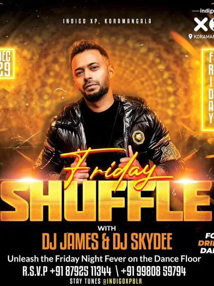 The last Friday of 2023. The lead-up to New Year's is always filled with high-stakes parties, and this "Friday Shuffle" was no exception.