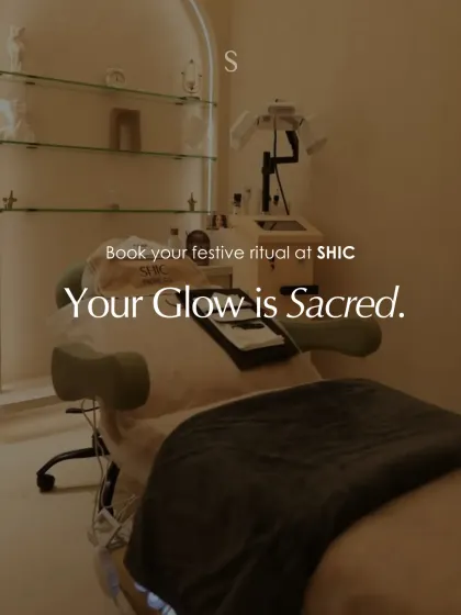 Your glow is sacred. My clinic is a dedicated space for your festive rituals, where you can choose care that honors your skin and leaves you feeling radiant.