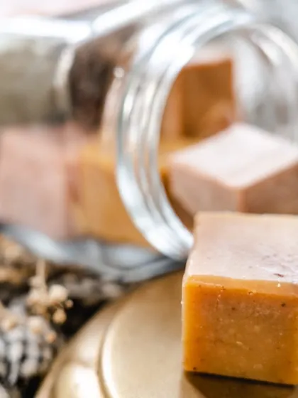 Can't decide which soap to try? My assorted soap jars are the perfect solution. This jar contains sample-sized cubes of my most popular body bars, letting you discover your favorite.