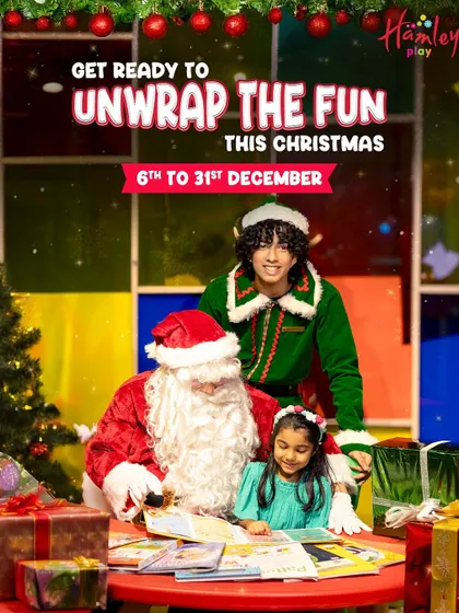 Get ready to unwrap the fun this Christmas! Santa and his elf are here for story time, one of the many magical activities we host during the holiday season to create unforgettable memories.