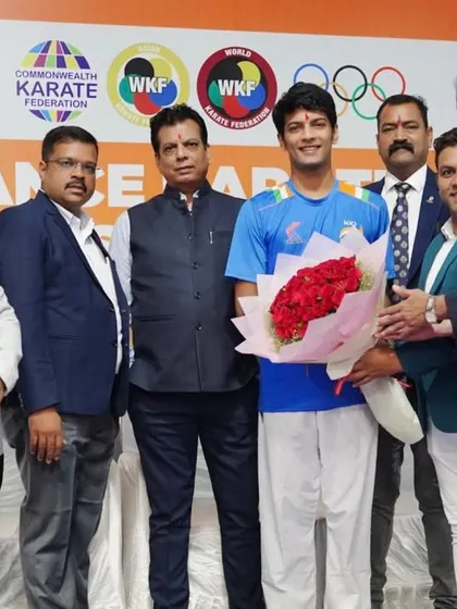 Inaugurating the Advance Karate Kumite Seminar in Pune. These events are a cornerstone of our strategy to uplift the standards of karate across India.