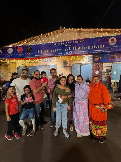 Families of all generations come together to share a meal with us. It is a wonderful sight to see during the holy month.