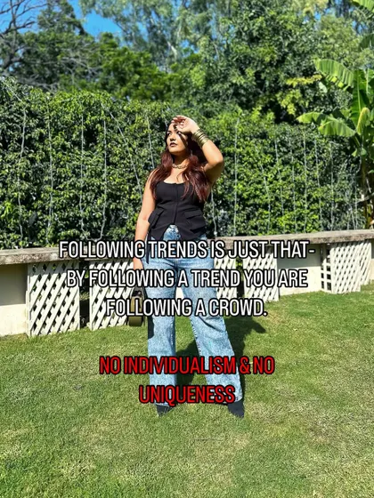Trends are fun, but personal style is forever. I encourage my clients to find their own unique voice rather than just following the crowd, creating a wardrobe that is truly their own.
