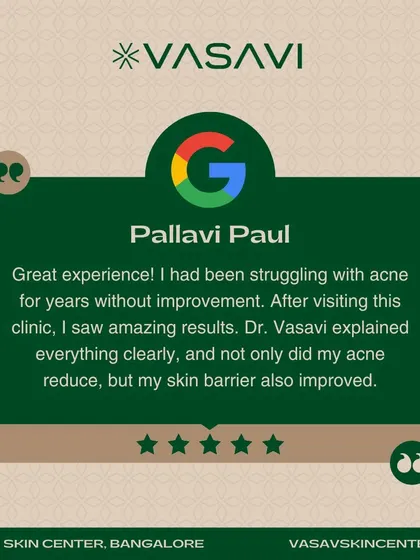 This patient had been struggling with acne for years. After a thorough consultation where I explained the treatment plan, we not only reduced the acne but also improved the skin barrier. Seeing such positive results is the most rewarding part of my work.
