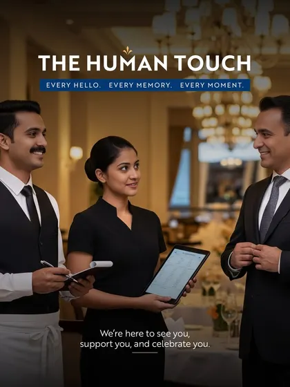 The Human Touch: Every hello, every memory, every moment. My team is here to see you, support you, and celebrate you, ensuring every experience is wrapped in genuine care.