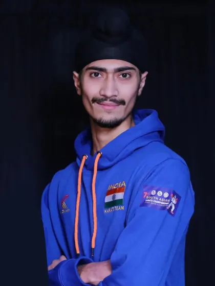 A portrait in my India team hoodie. My identity is that of an Indian athlete, first and foremost.